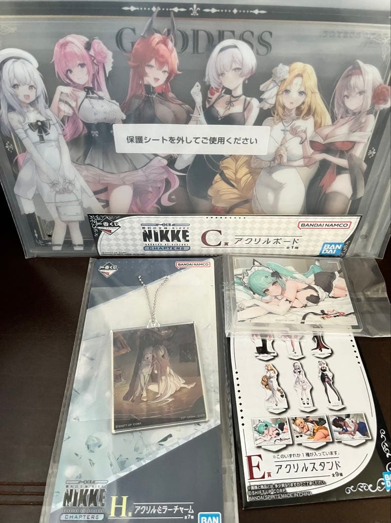 一番くじ　NIKKE ニケ　A賞　B賞　C賞　ラストワン　フィギュア　おまけ2点