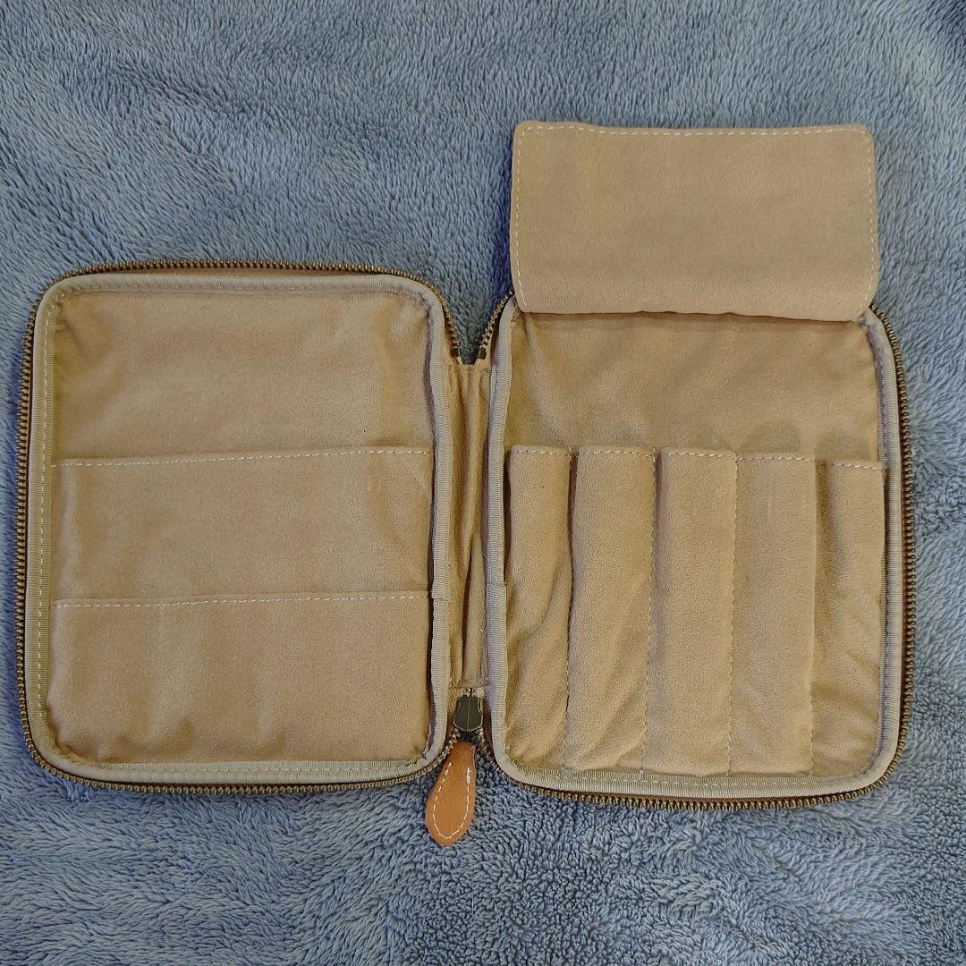 &Lieba アンドリーベ 文具ポーチ 栃木レザー