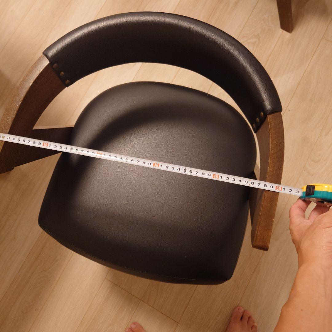 丸テーブル　5点セット　椅子　ダイニングテーブル