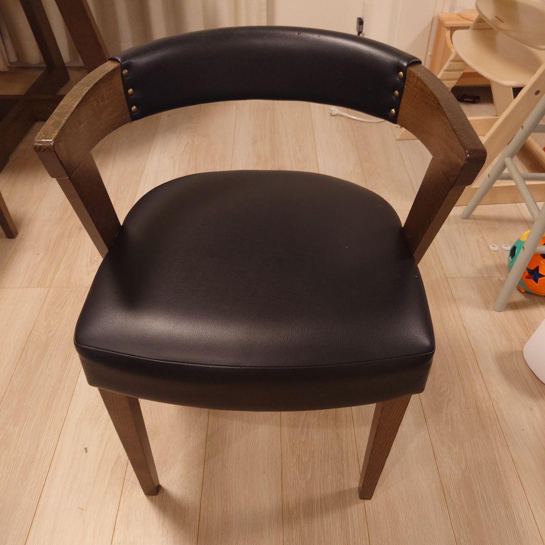 丸テーブル　5点セット　椅子　ダイニングテーブル