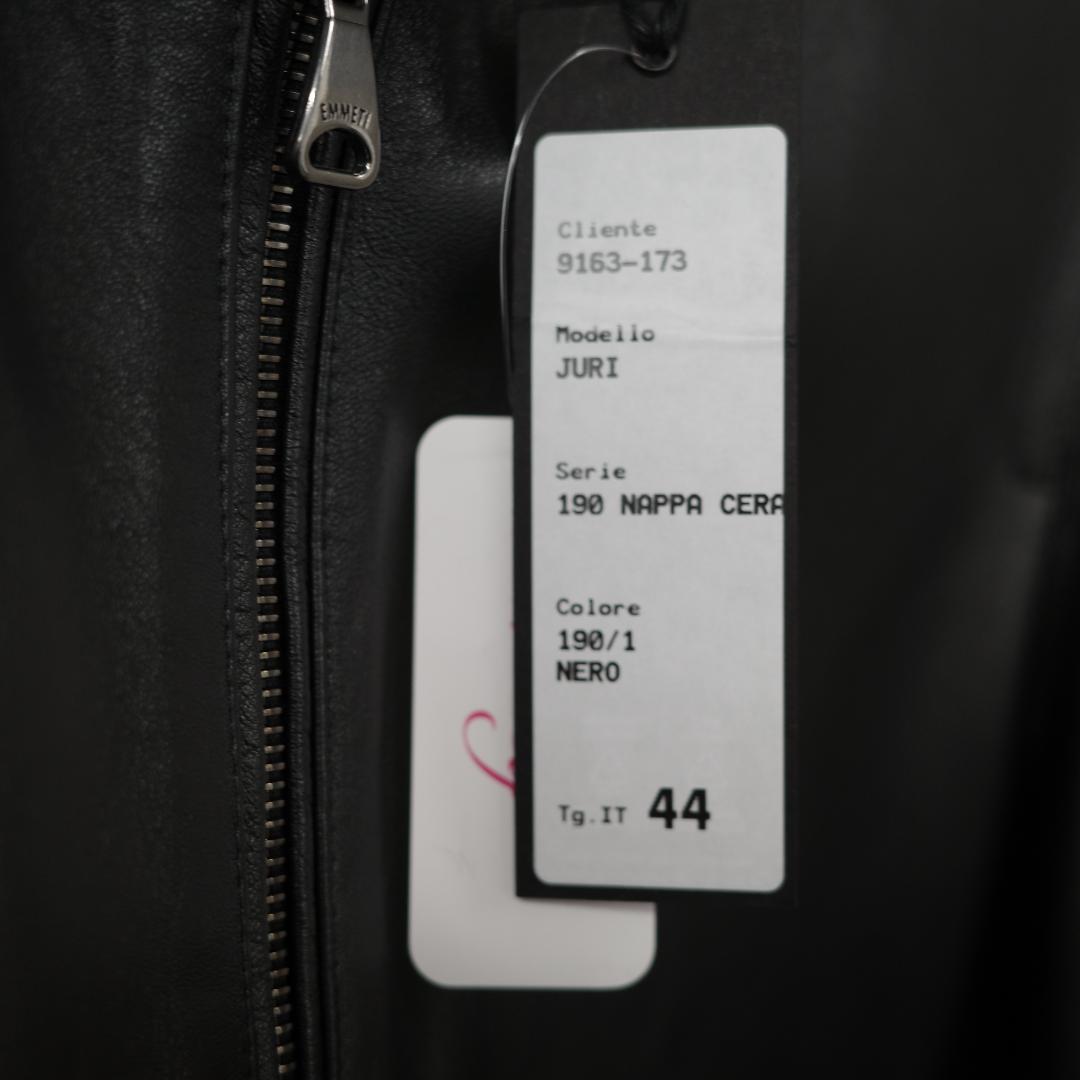 EMMETI JURI NAPPA ライダースジャケット