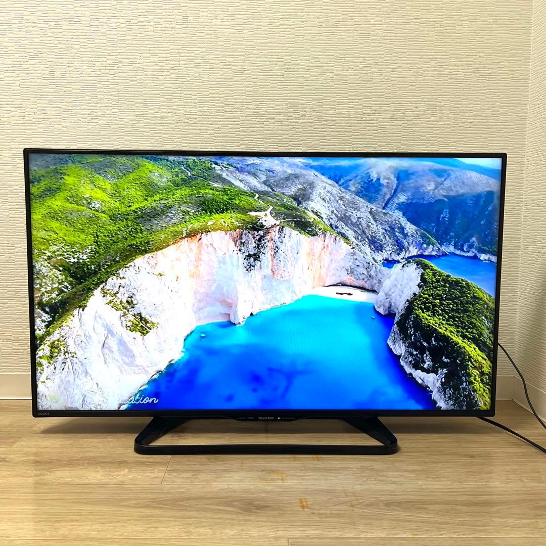 シャープ 40V型液晶テレビ AQUOS LC-40W35 2017年製