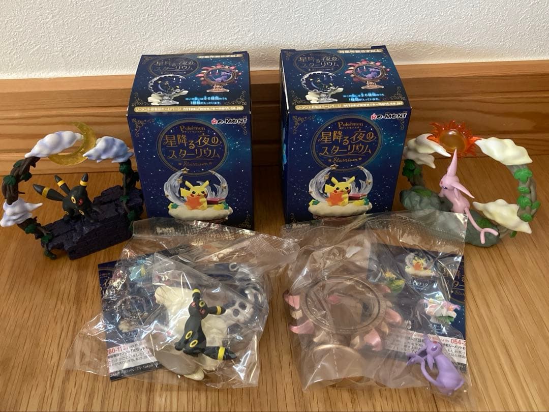 ポケモン　ブラッキー　エーフィ　フィギュア　リーメント