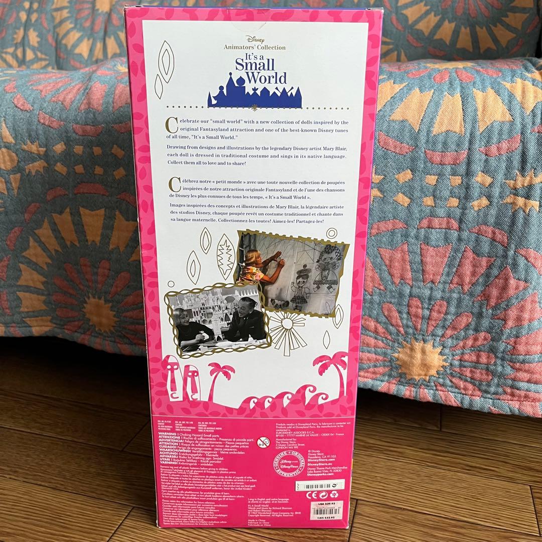 アニメータードール イッツアスモールワールド ディズニー ハワイ限定