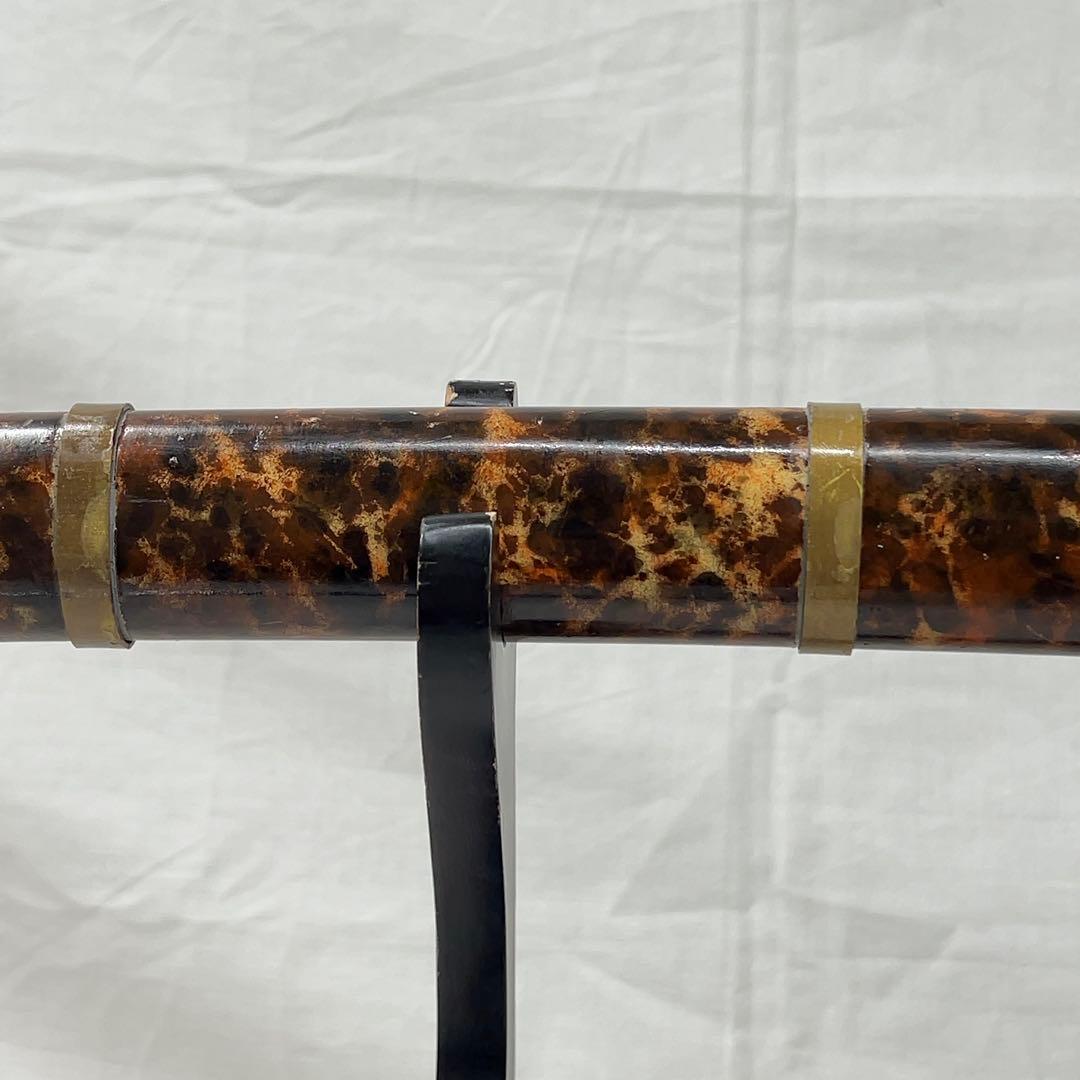 【模造】大脇差 全長86.0センチ 龍鍔 樋入り 特殊鞘 日本刀