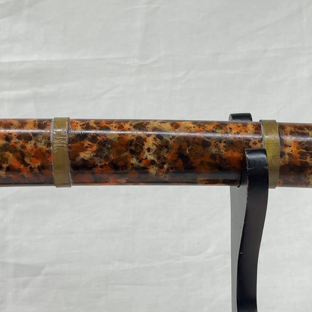 【模造】大脇差 全長86.0センチ 龍鍔 樋入り 特殊鞘 日本刀