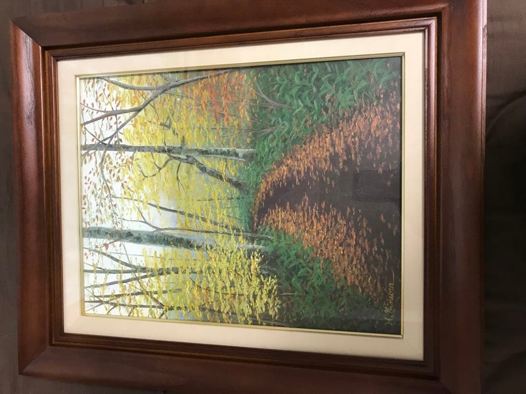 木村秀夫さんの油彩画6号です。