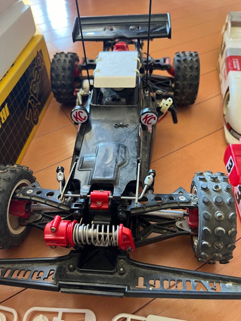 タミヤ　ホットショット&トムス　ラジコン&プロポセット　ジャンク　当時物