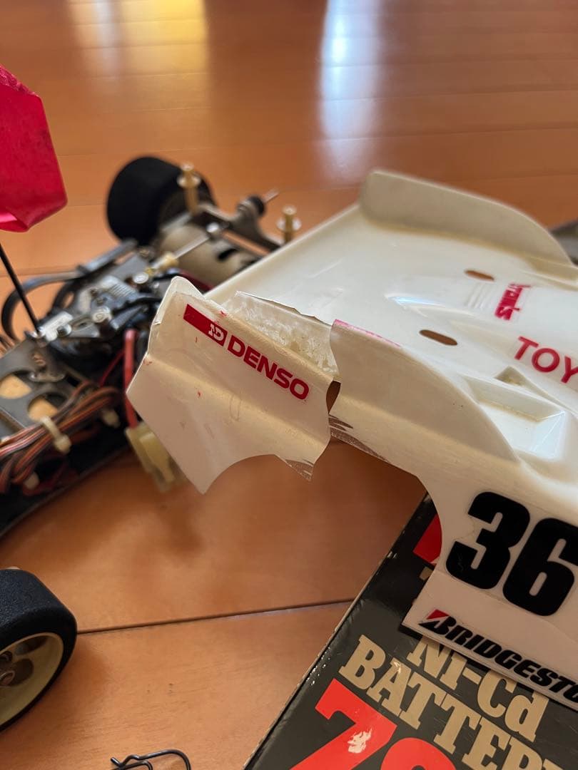 タミヤ　ホットショット&トムス　ラジコン&プロポセット　ジャンク　当時物