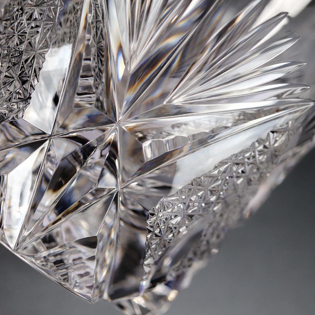 HOYA クリスタル ロックグラス 300ml オールドファッション 箱付 美品