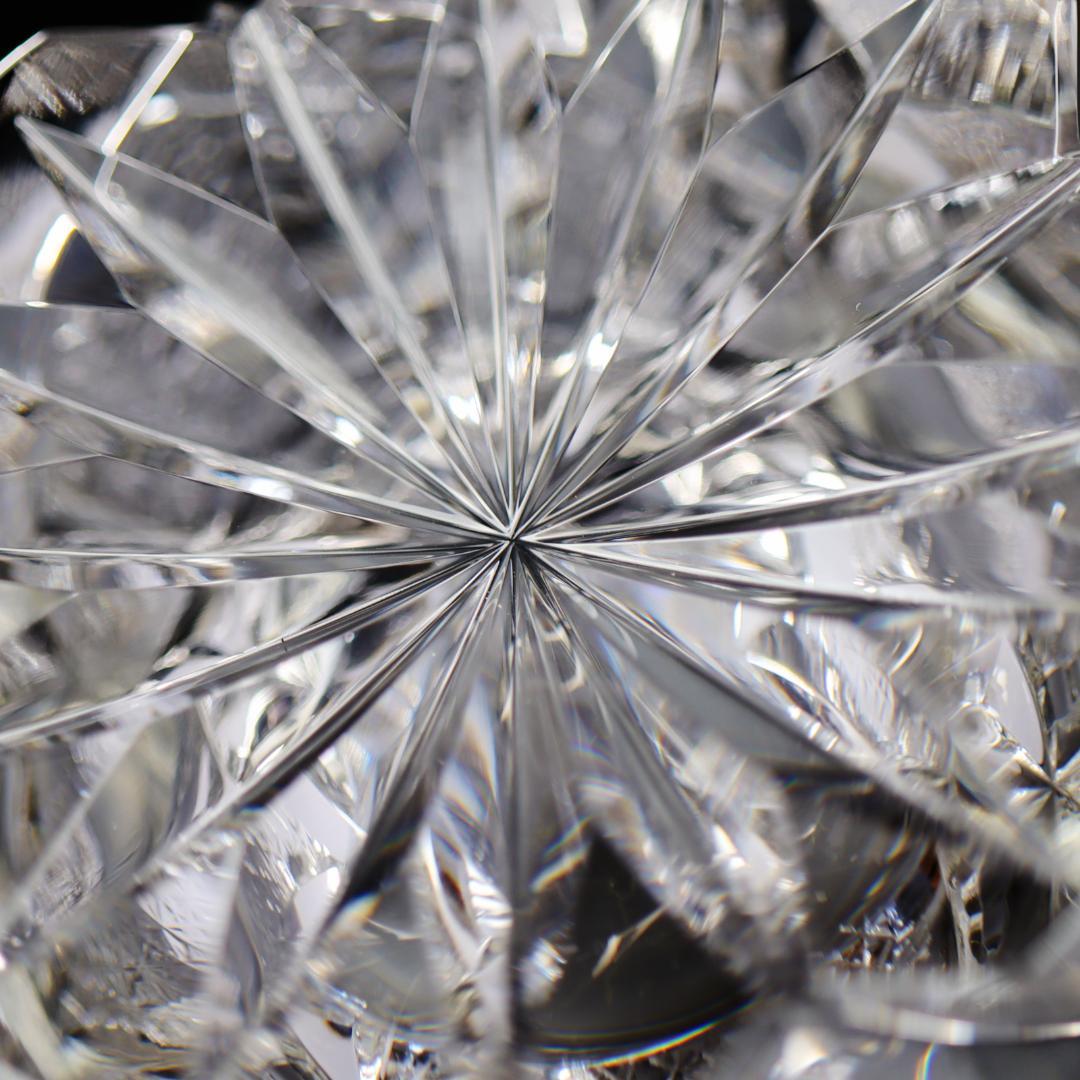 HOYA クリスタル ロックグラス 300ml オールドファッション 箱付 美品