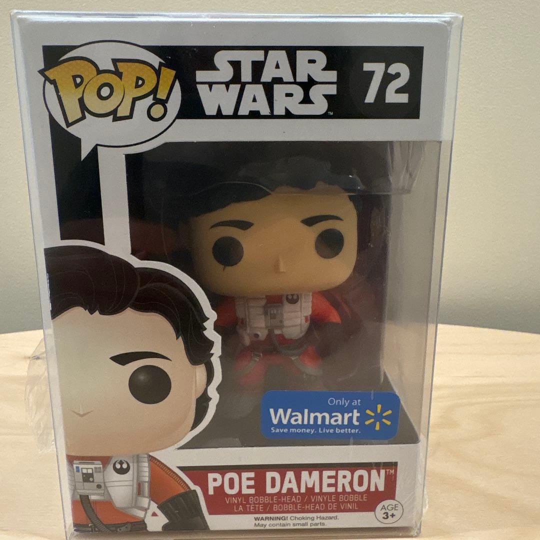 【新品　限定品含】Funko popスターウォーズフィギュア 4体　保護ケース付