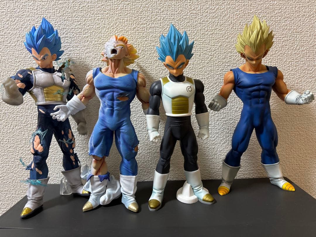 ⭐︎ドラゴンボールフィギュア　ベジータ⭐︎ 4体セット　中古品　箱無し