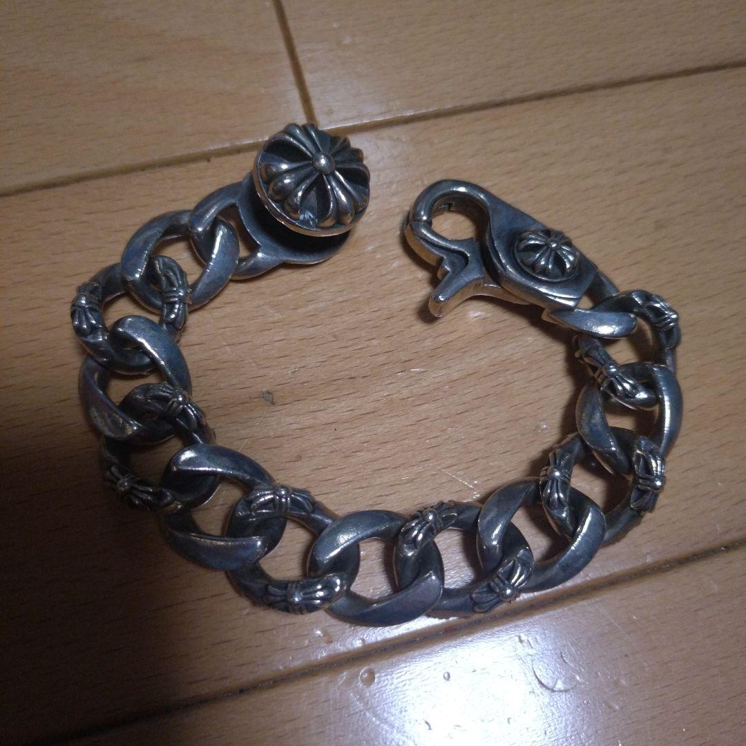 シルバー925 クロスチェーンブレスレット