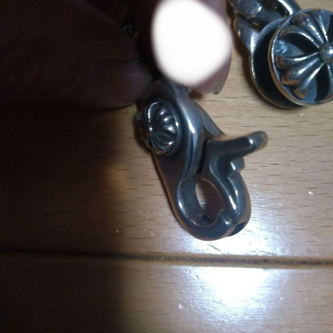 シルバー925 クロスチェーンブレスレット