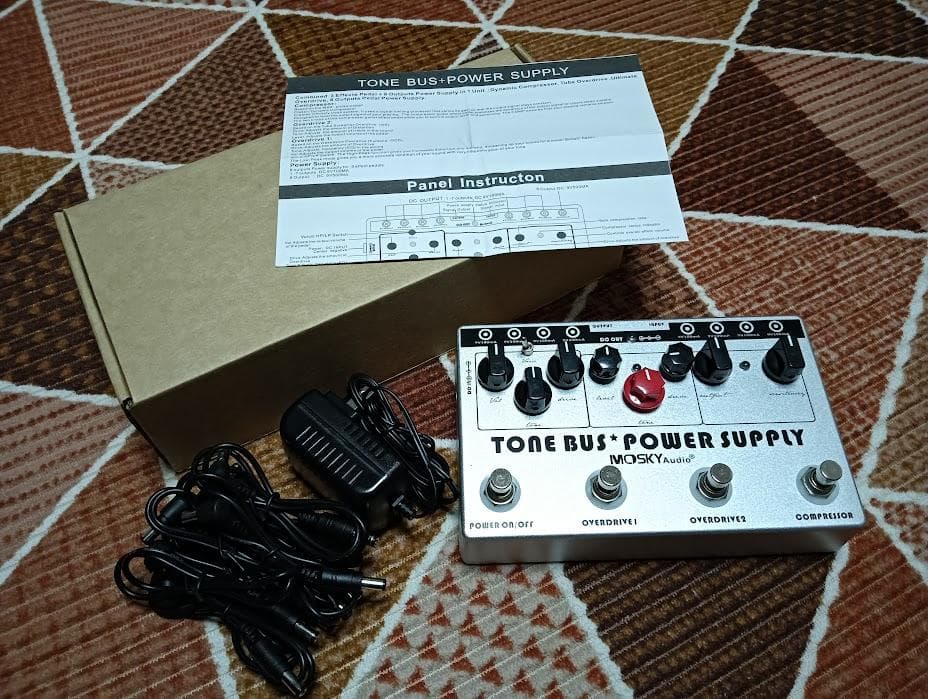ギター MOSKY AUDIO TONE BUS + POWER SUPPLY