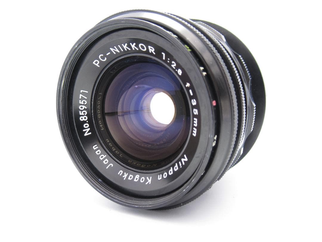 綺麗です。Nikon PC-Nikkor 35mm F2.8 管理F19V V