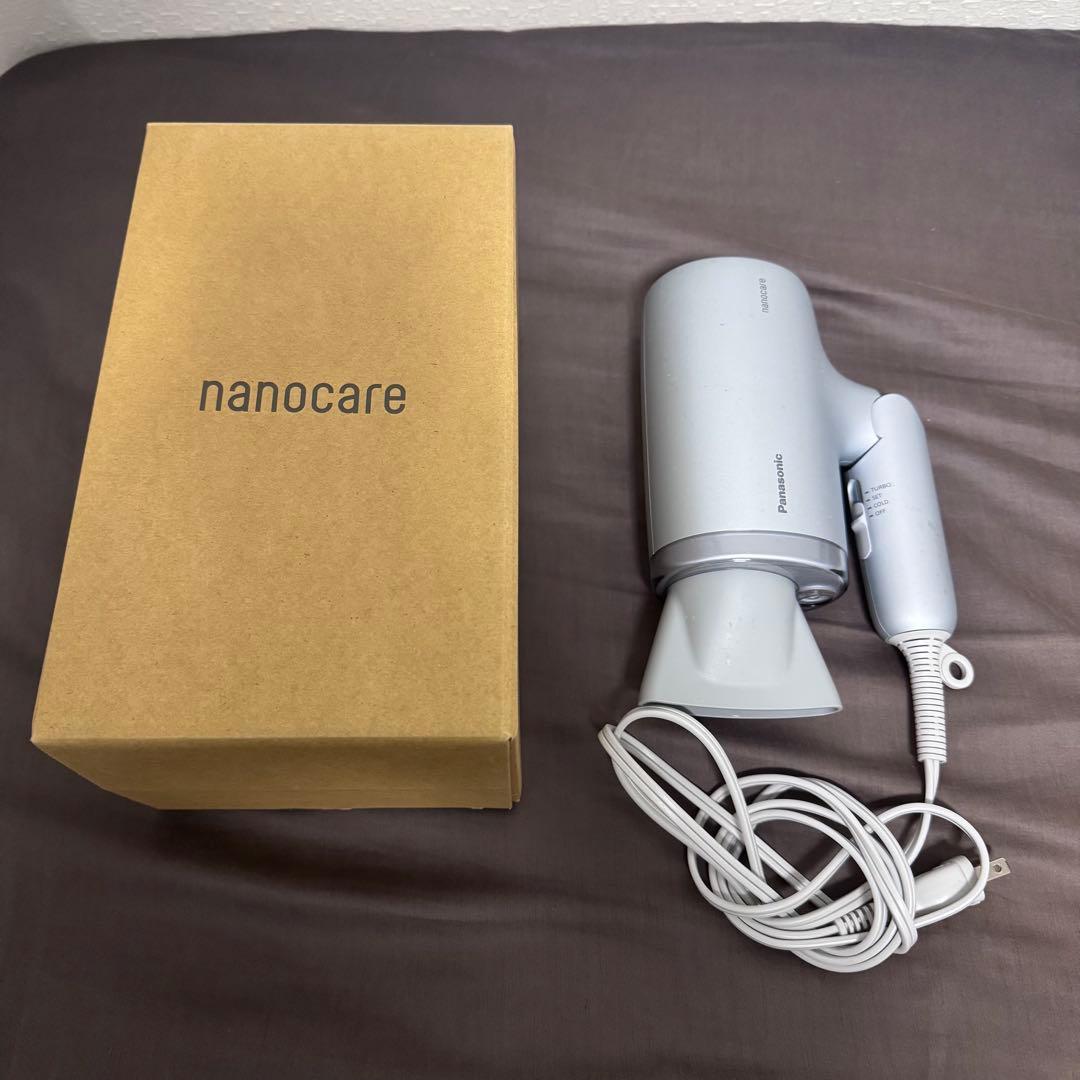 Panasonic ヘアードライヤー ナノケア グレー eh na7m h