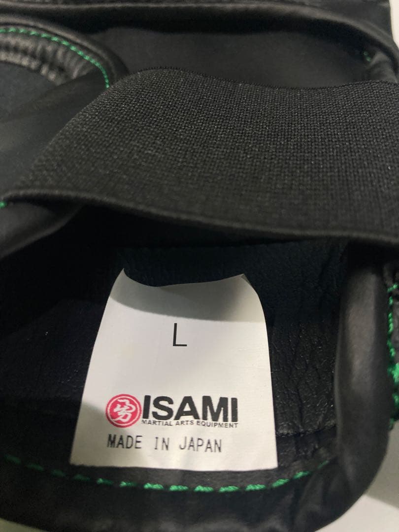 ISAMI RIZIN オープンフィンガーグローブ Lサイズ　美品