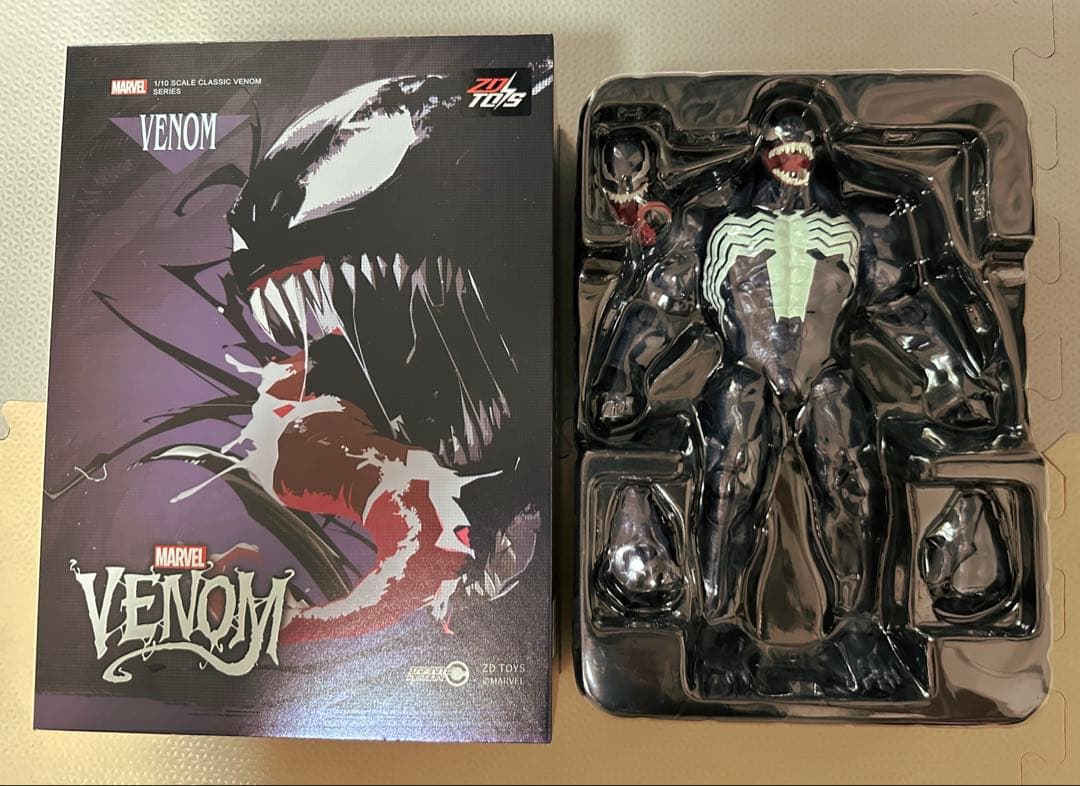 アイアン・スパイダー、カーネイジ、フィギュア ZD Toys