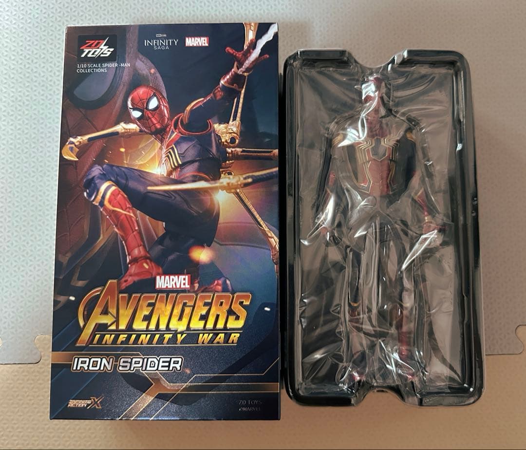 アイアン・スパイダー、カーネイジ、フィギュア ZD Toys