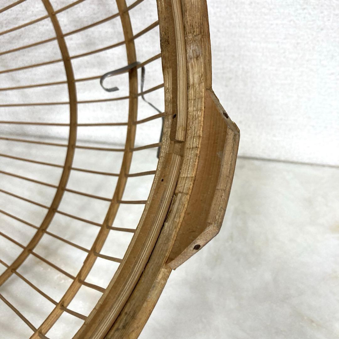 レトロアンティーク　雲雀籠　鳥かご　カゴ　バードゲージ　アジアン　和モダン