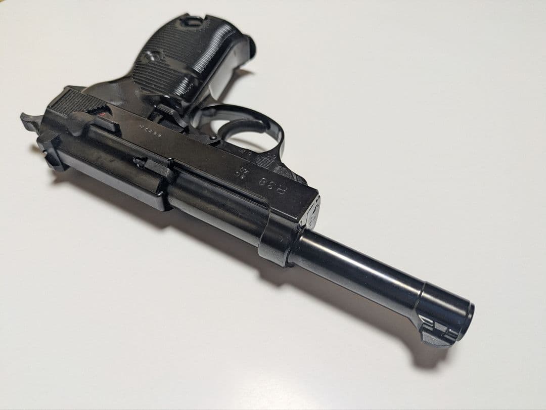 【ガスブロ】マルシン P38 ブラックメタル