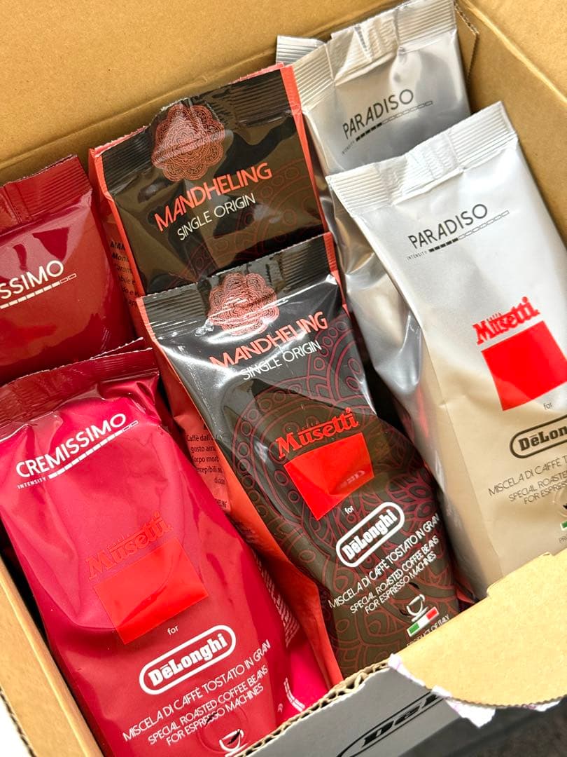 デロンギ コーヒー豆 6袋セット（賞味期限2026/11以降）