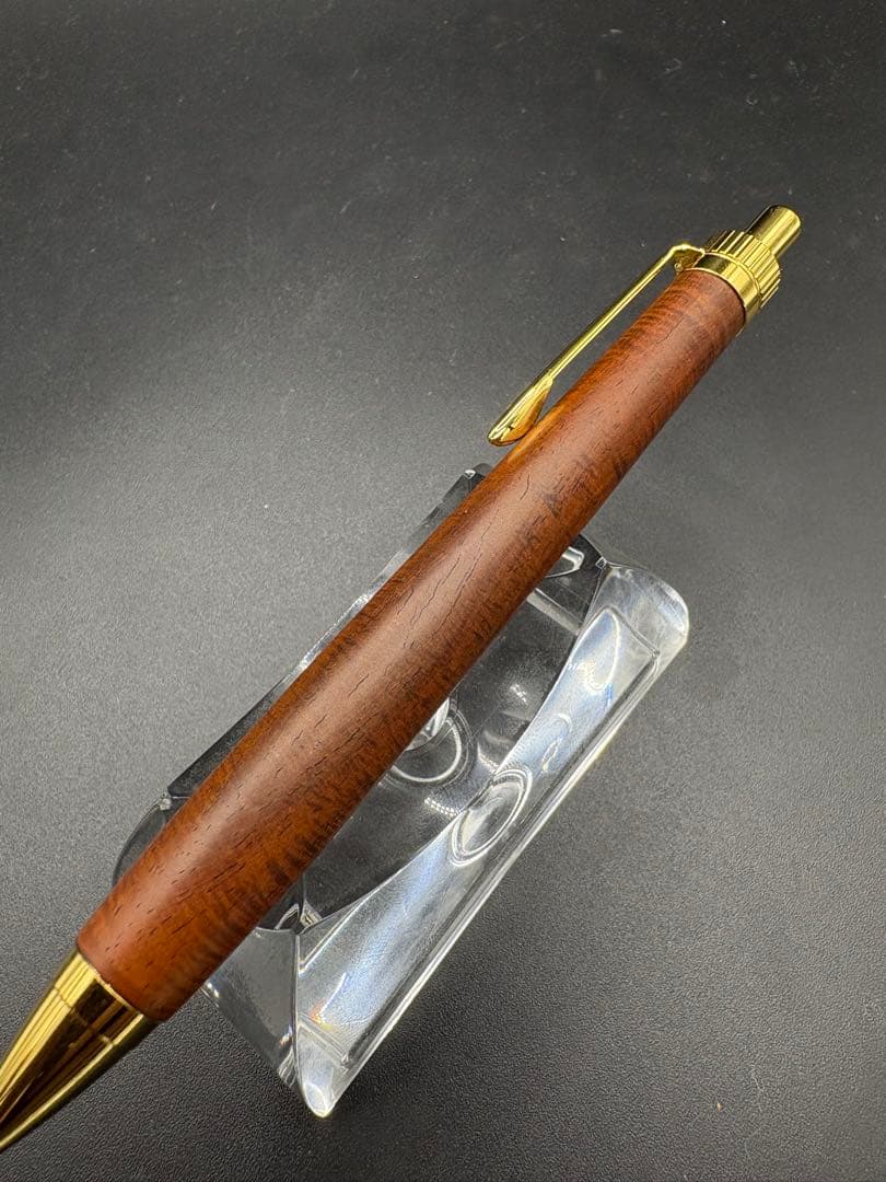 520超極上　サイアミーズローズウッド　シアメース　　木軸シャーペン　ボールペン