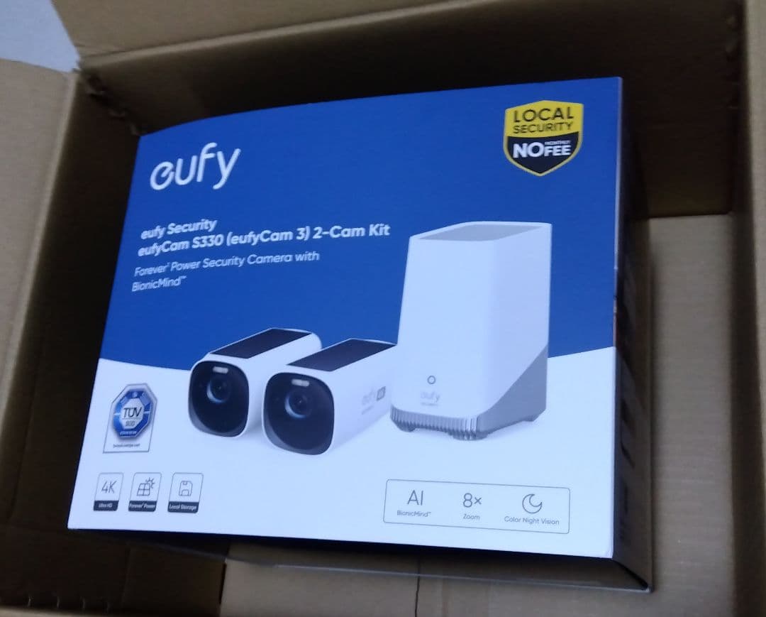 Anker 防犯カメラ Eufy eufyCam S330 2-Camkit