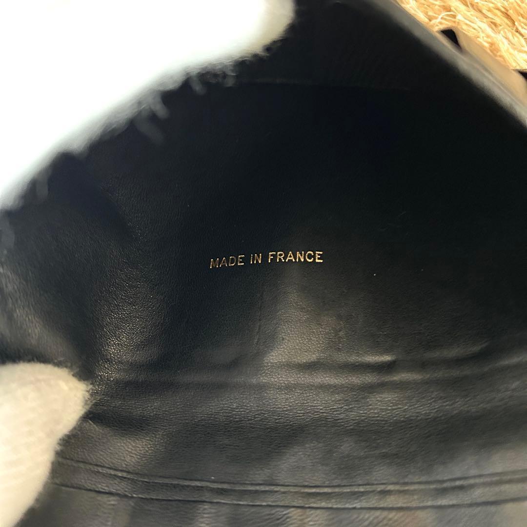 美品✨ シャネル マトラッセ ビコローレ ラムスキン 二つ折り長財布 ブラック