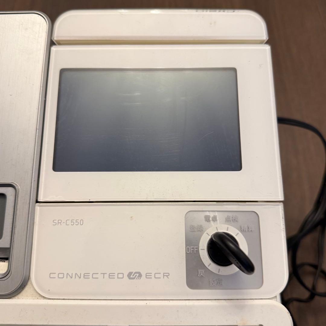 CASIO 電子レジスター SR-C550-4SWE 業務用