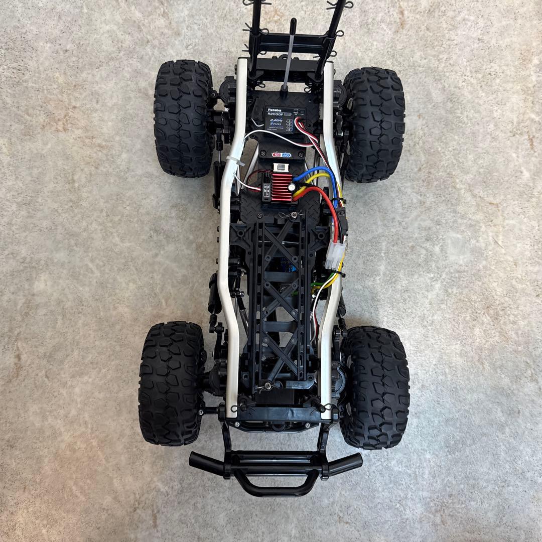 タミヤ トヨタランドクルーザー(CR-01)ロッククローリング用シャーシ