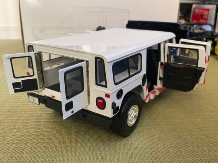 EXOTO エグゾト ハマー H1 Thunder Trac 1/18