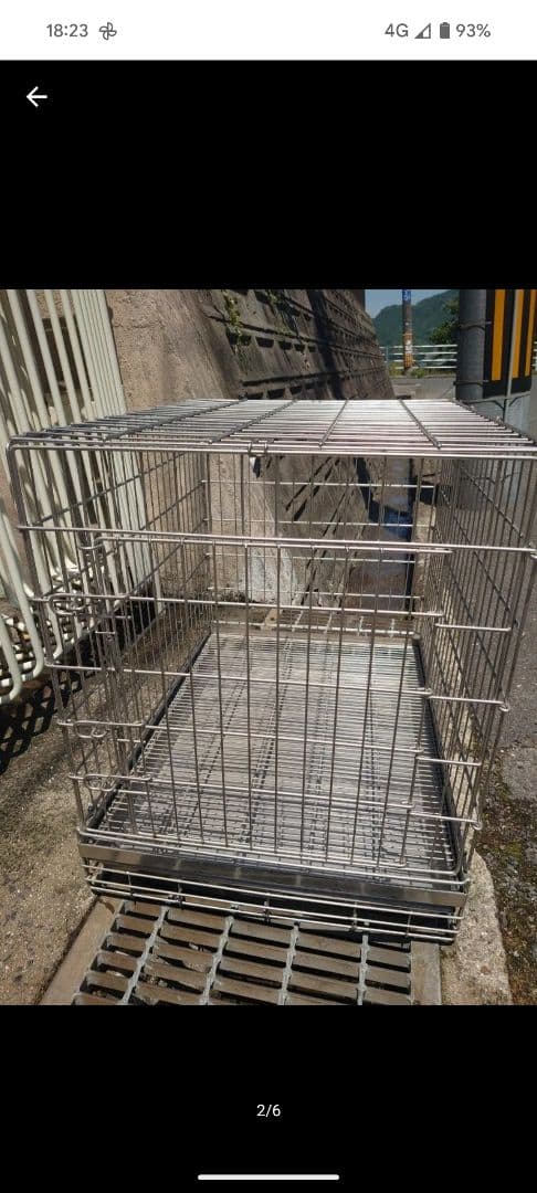 ラスト1点 ハチコウステンレスケージ Mサイズ