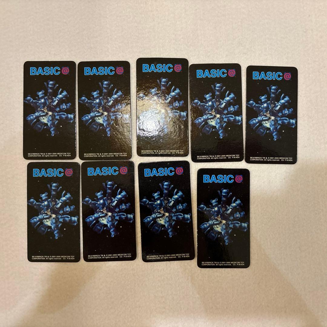 b ベアブリック シリーズ41　ベーシック R 9体　100%