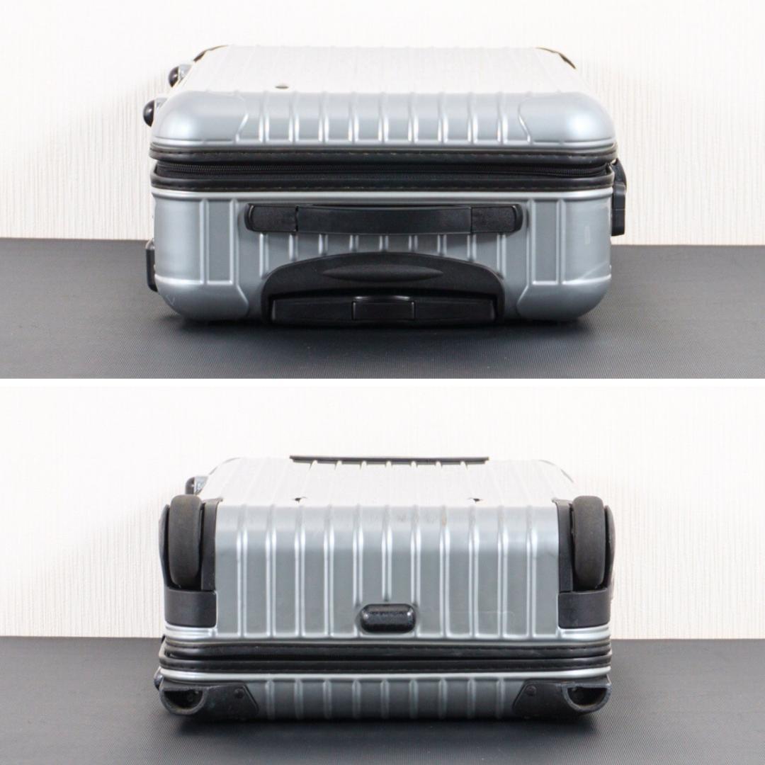 美品 リモワ サルサ 35L 2輪 機内持ち込み TSAロック シルバーグレー系