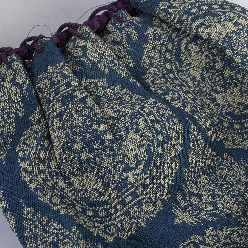 茶道具　山口錠鉄造　古瀬戸　茶入　仕覆付　共箱　V　9357