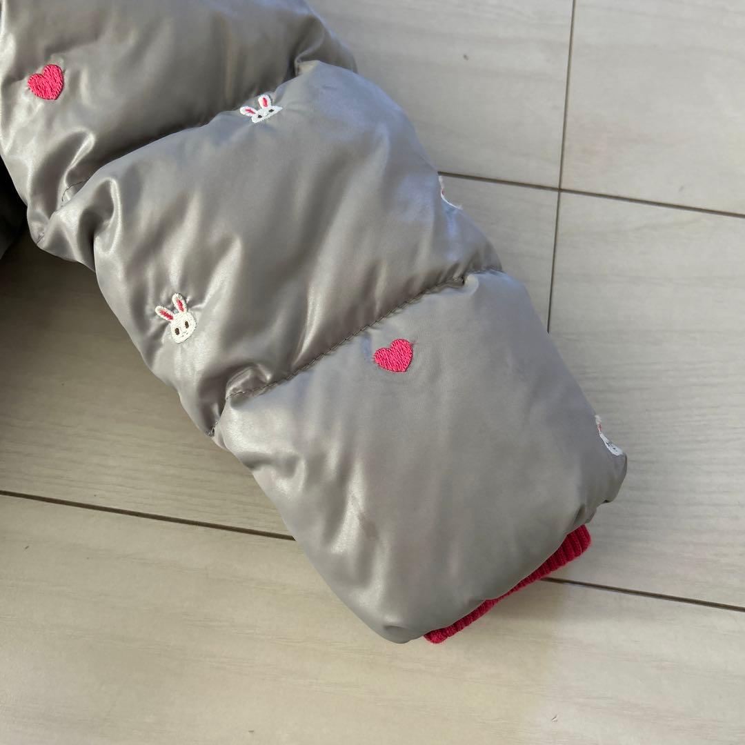 ミキハウス　うさこ　ダウンジャケット