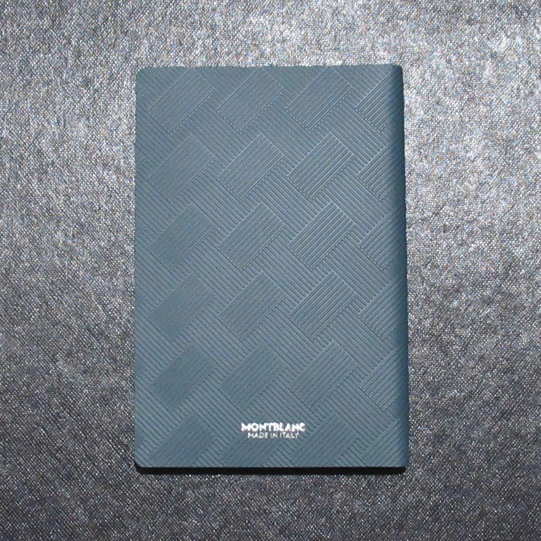 モンブラン メモ帳 ポケットノート 148 エクストリーム3.0 アヴィオブルー