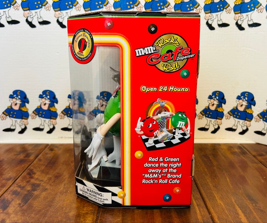 アメコミ m&m's JUKEBOX ROCK'N'ROLLCAFE dispenser