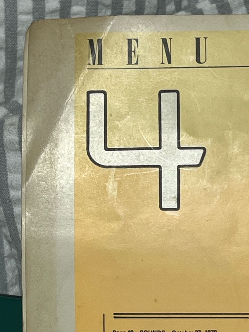 i*a様 イエローマジックオーケストラ新聞大パンフレット イエロー版8Pポストカ