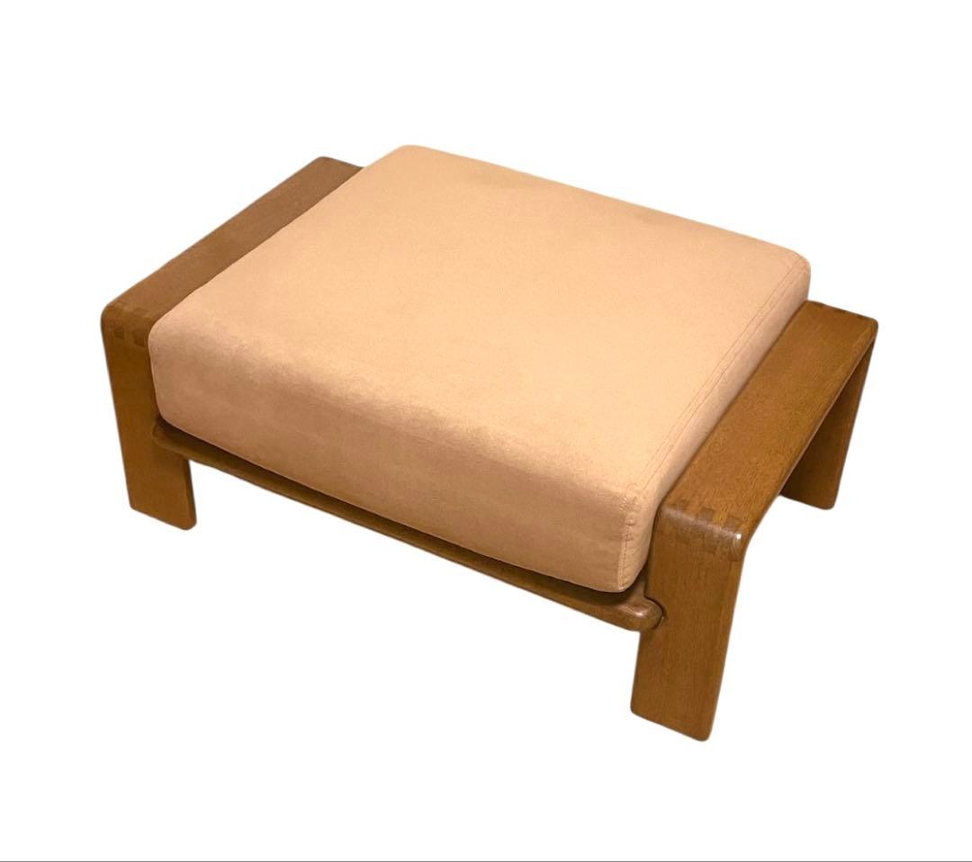 ●希少 HOCK カンディハウス 名作 ボルス ソファ スツール●