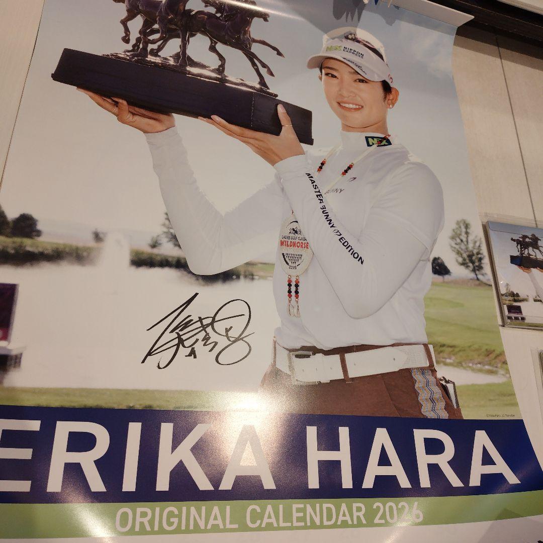 カレンダー ゴルフマーカー 原英莉花 ゴルフ