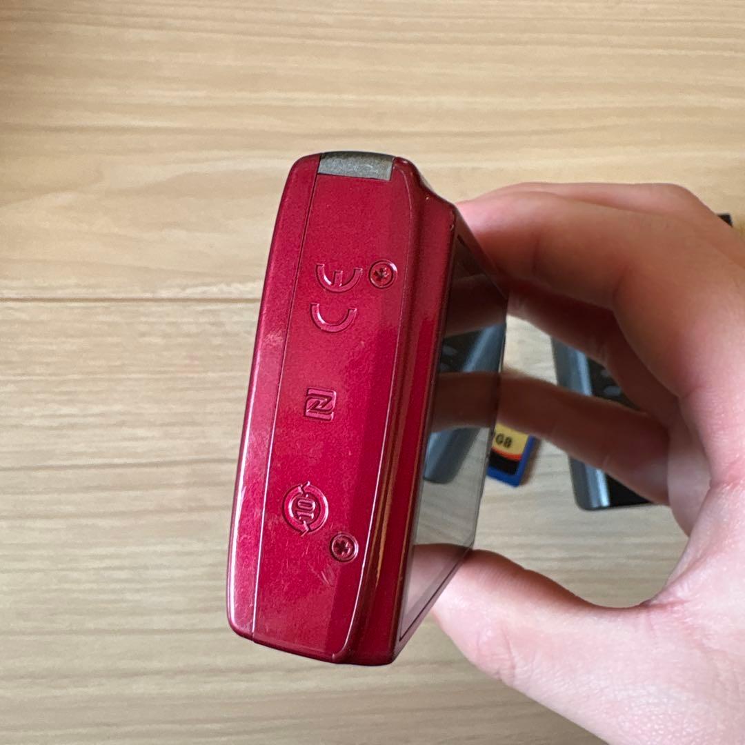 Canon IXY 190コンパクトデジタルカメラ 赤