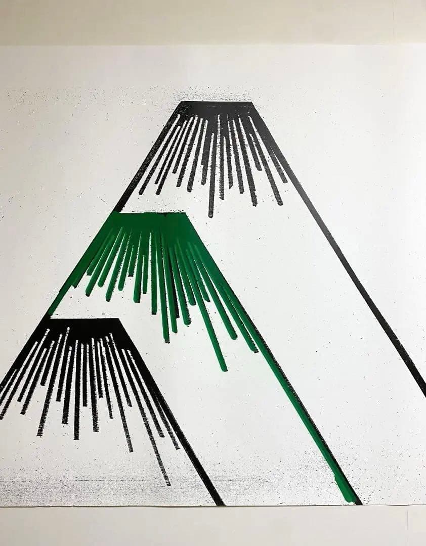 仲條正義 2002年作『仲條のフジのヤマイ』シリーズポスター　3山②