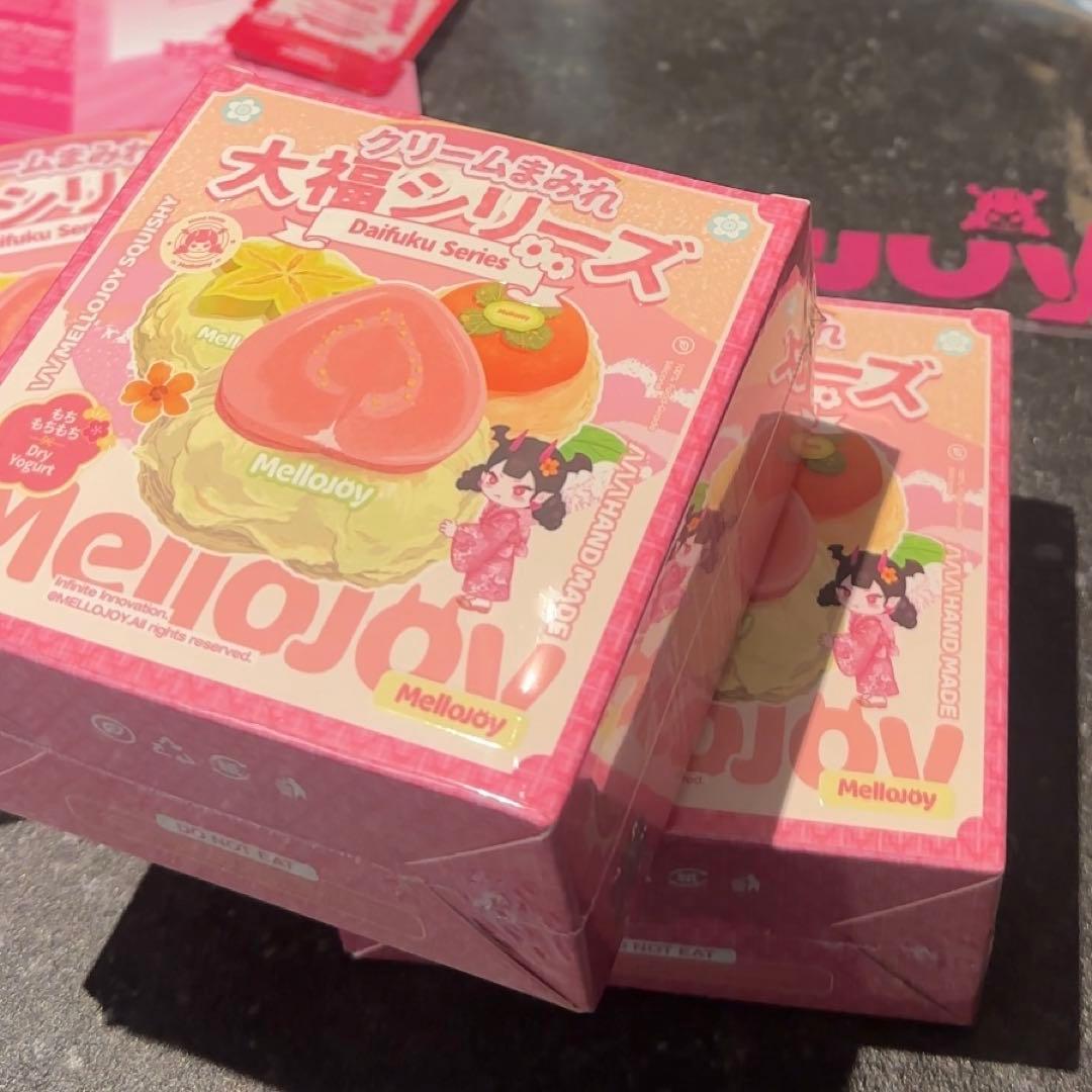 【替え袋付き】⑤未開封 mellojoy メロジョイ クリームまみれ大福シリーズ