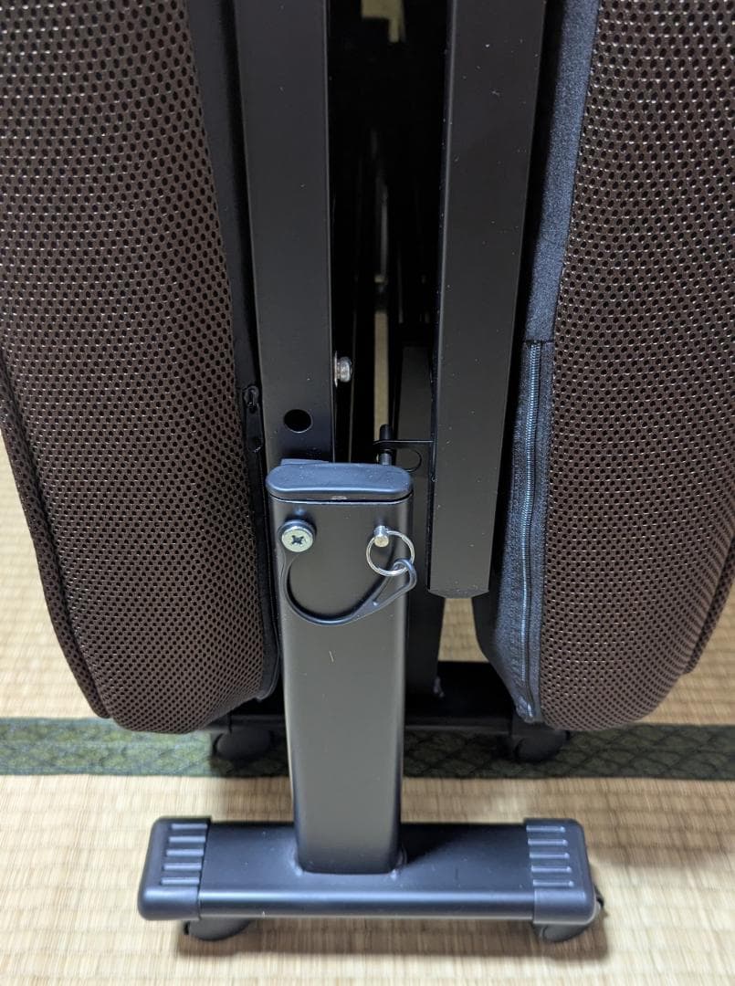 キャスター付き 折りたたみベッド シングル