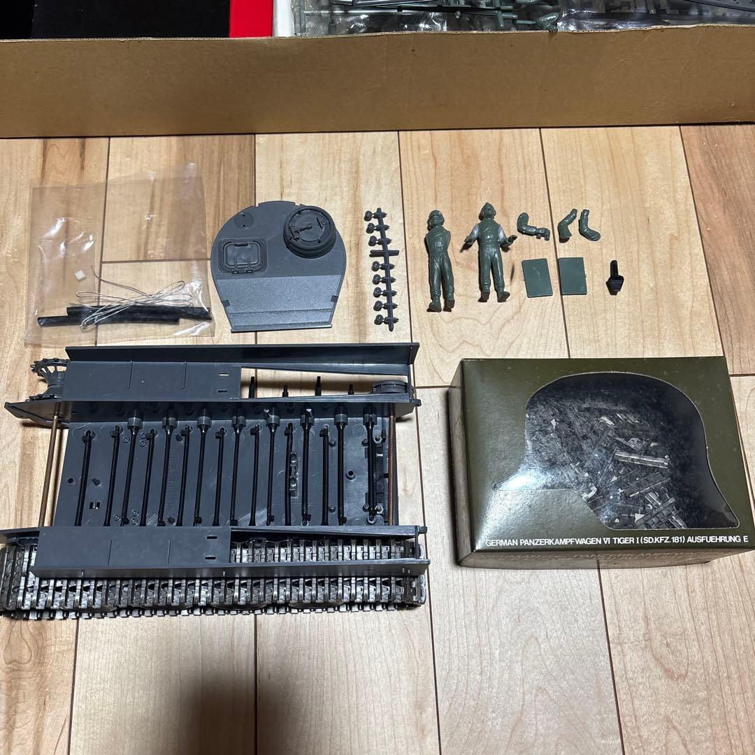 1/25 ドイツ陸軍重戦車タイガーI型　タミヤ
