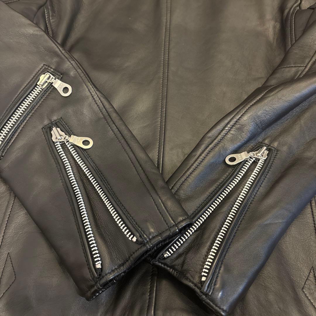 (美品)ナノユニバース　ライダースジャケット